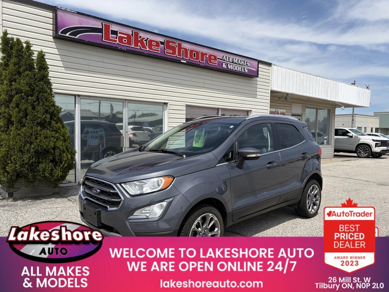 Used 2018 Ford EcoSport Titanium 4WD for sale in Tilbury, ON
