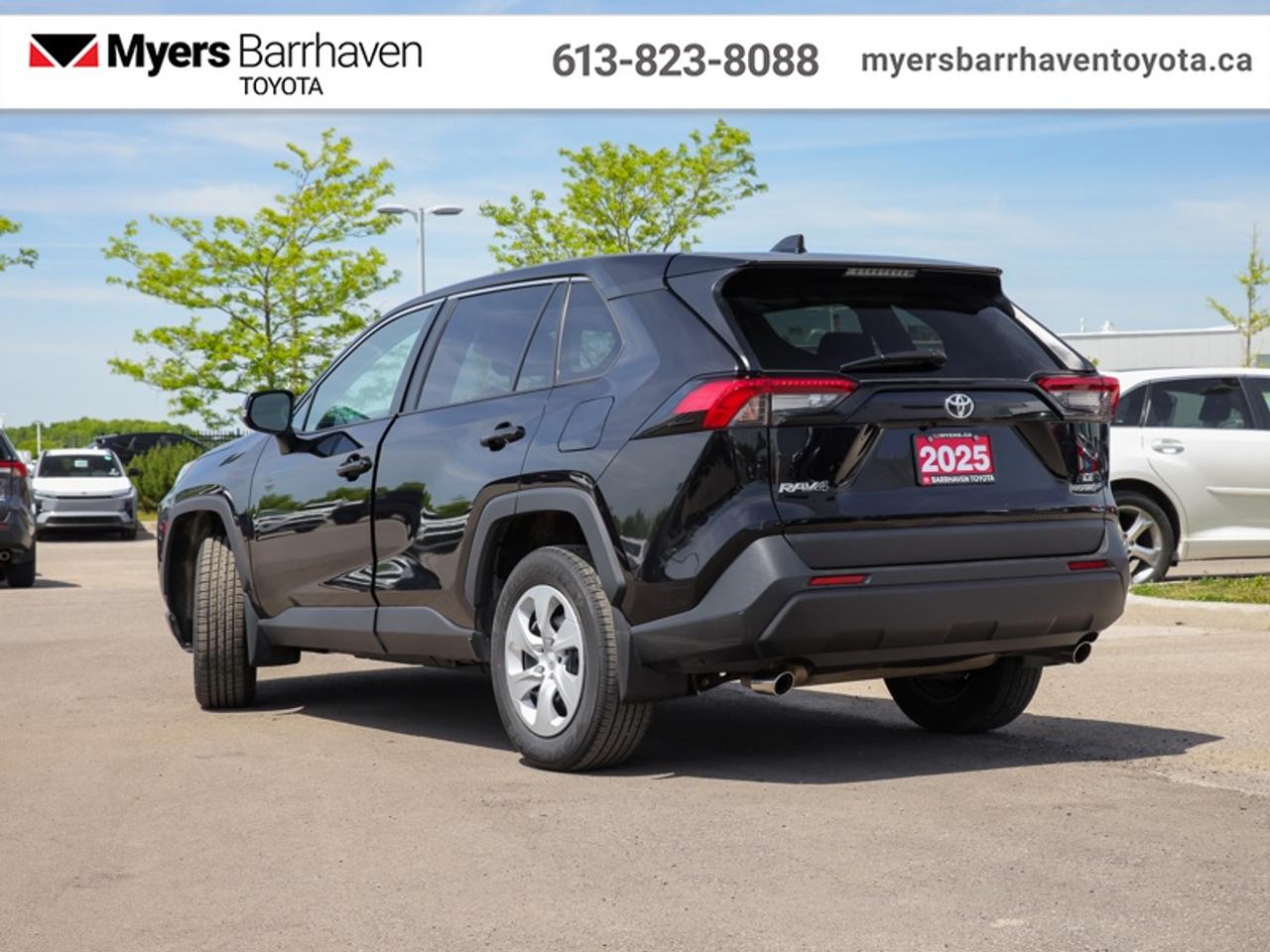 2025 Toyota RAV4 LE  - $254 B/W Photo