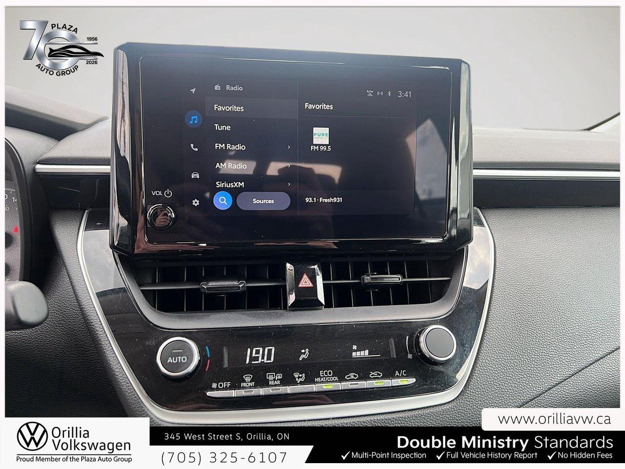 2023 Toyota Corolla L Lane Departure Alert   Apple CarPlay / Photo