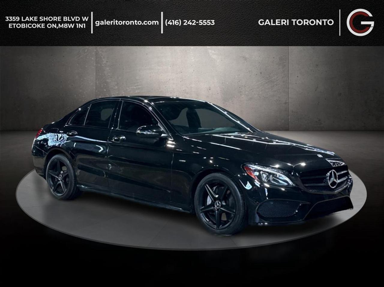2018 Mercedes-Benz C-Class BURMESTER|C300 4MATIC|AMG PCKG|CLEAN CARFAX Photo0