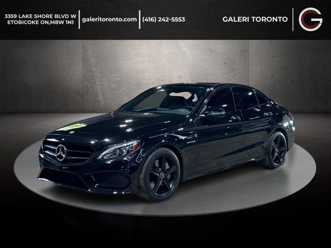 2018 Mercedes-Benz C-Class BURMESTER|C300 4MATIC|AMG PCKG|CLEAN CARFAX Photo