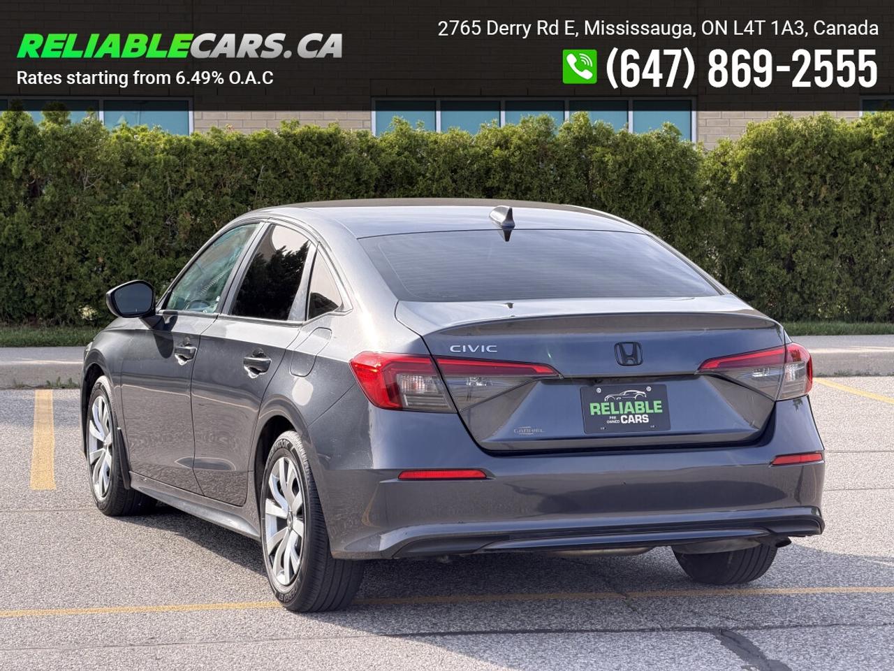 2022 Honda Civic LX | No-Accident | BlindSpot Detection | CarPlay | Photo