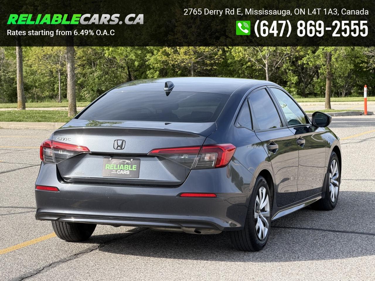 2022 Honda Civic LX | No-Accident | BlindSpot Detection | CarPlay | Photo