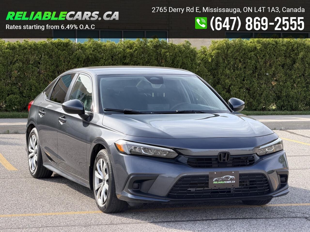 2022 Honda Civic LX | No-Accident | BlindSpot Detection | CarPlay | Photo