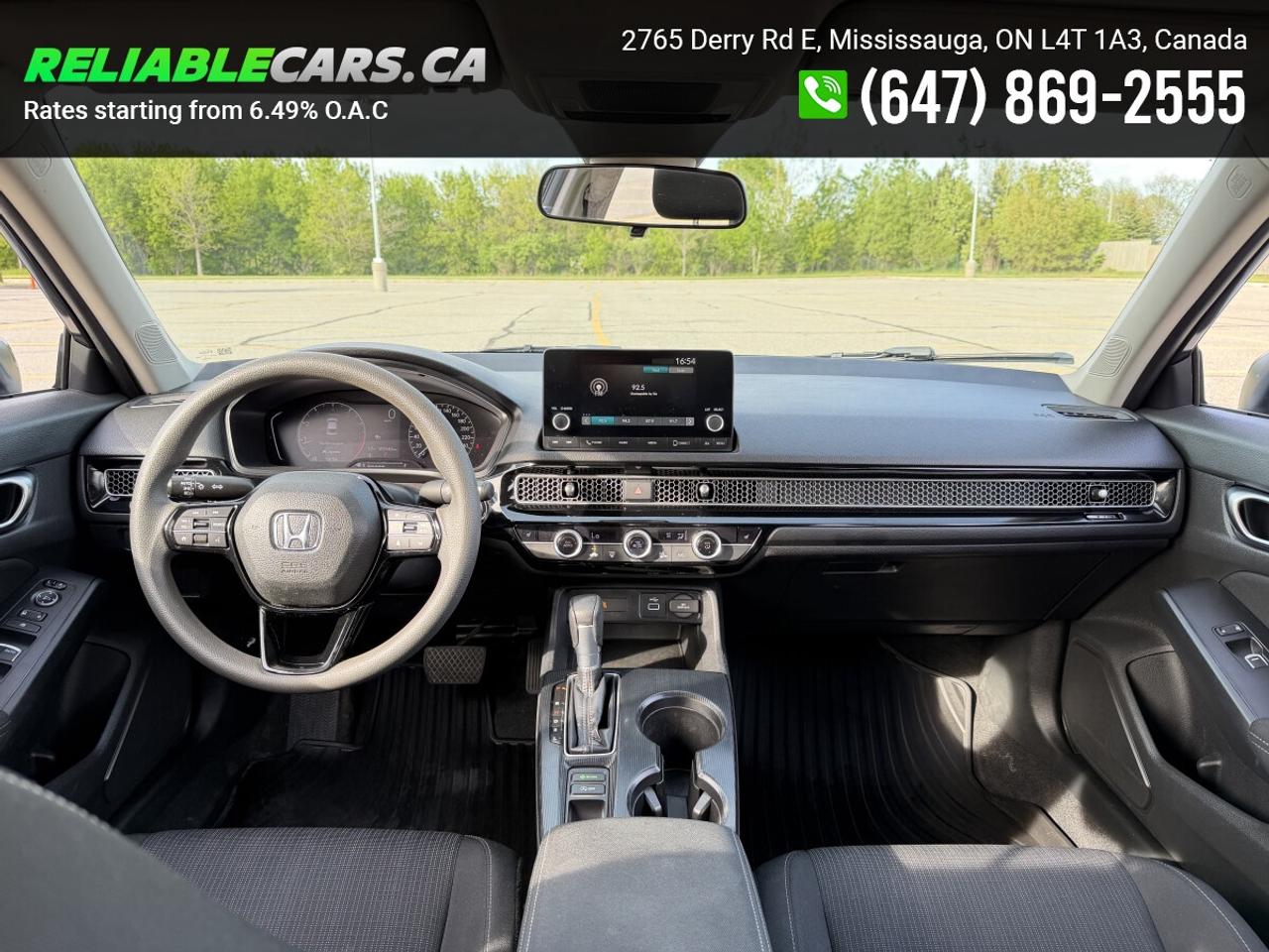 2022 Honda Civic LX | No-Accident | BlindSpot Detection | CarPlay | Photo