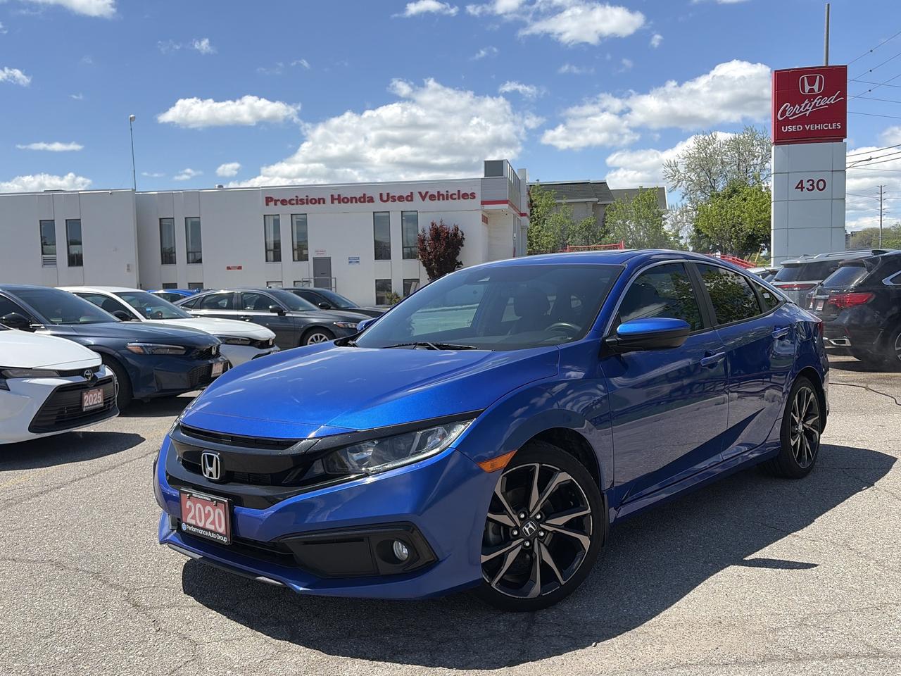 2020 Honda Civic Sport Sunroof CarPlay Heated Seats Rear Camera Photo