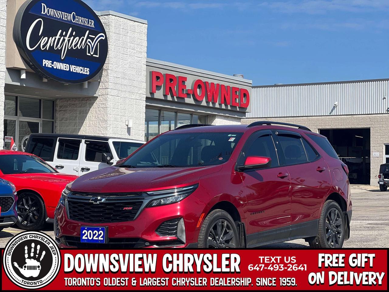 2022 Chevrolet Equinox RS, BSM, Power Liftgate Photo0