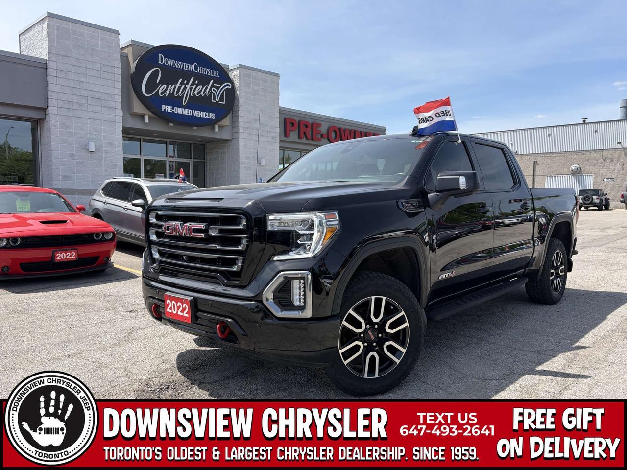 2022 GMC Sierra 1500 AT4, Running Boards, HUD, Lane Keep, Adapt. Cruise Photo
