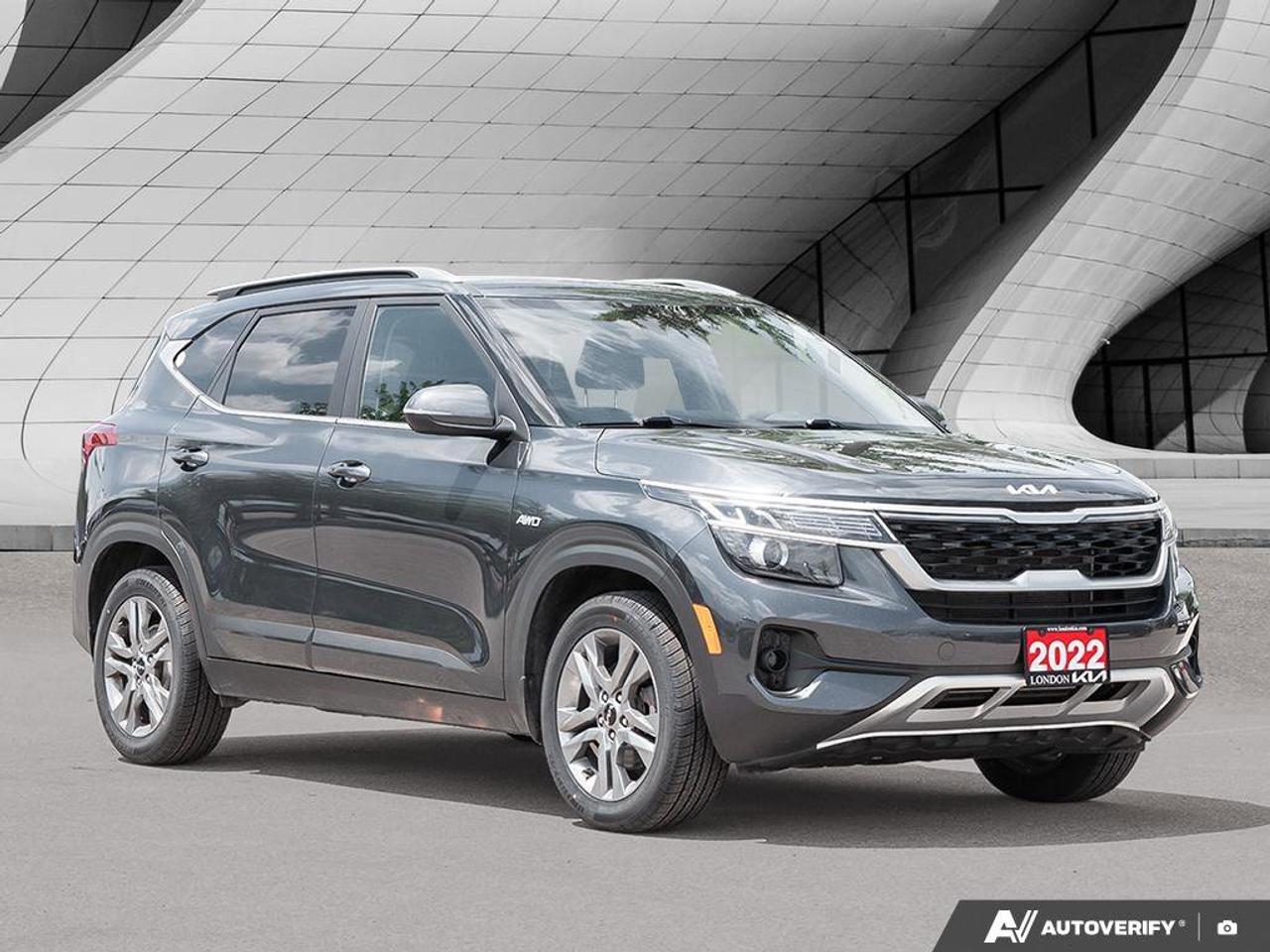 2022 Kia Seltos EX   AWD   Leather   Sunroof   Heated Steering Whe Photo