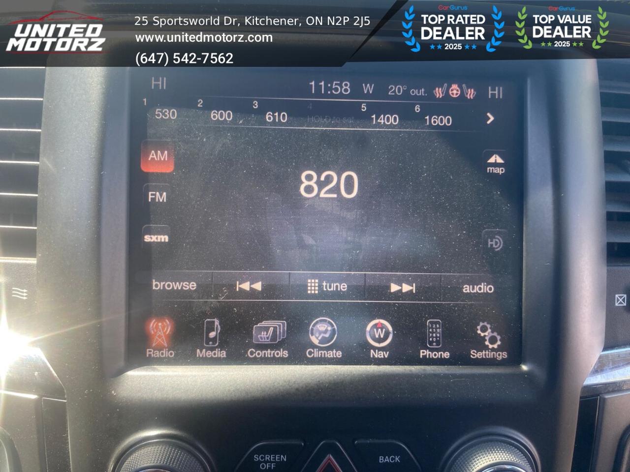 2014 RAM 1500 Sport 4WD CREWCAB 5.7L HEMI V8~SAFETY CERTIFIED~38 Photo