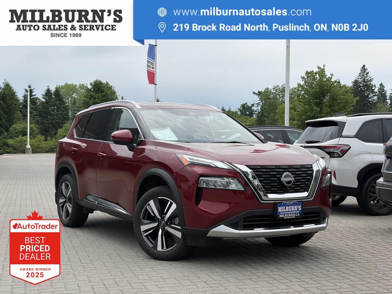 2023 Nissan Rogue Platinum AWD   Nav   Pano Roof   Leather   360 Cam Photo0