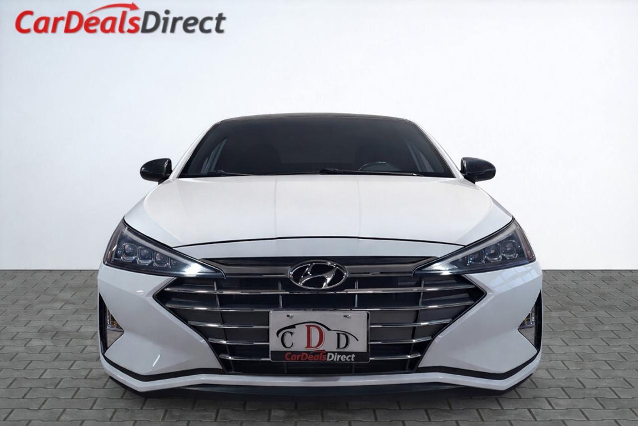 2019 Hyundai Elantra Sport / Leather / Sunroof / NAV / Lane Departure / Photo