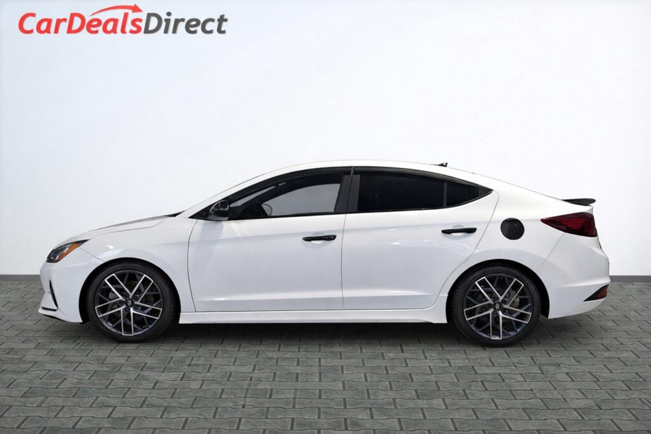 2019 Hyundai Elantra Sport / Leather / Sunroof / NAV / Lane Departure / Photo