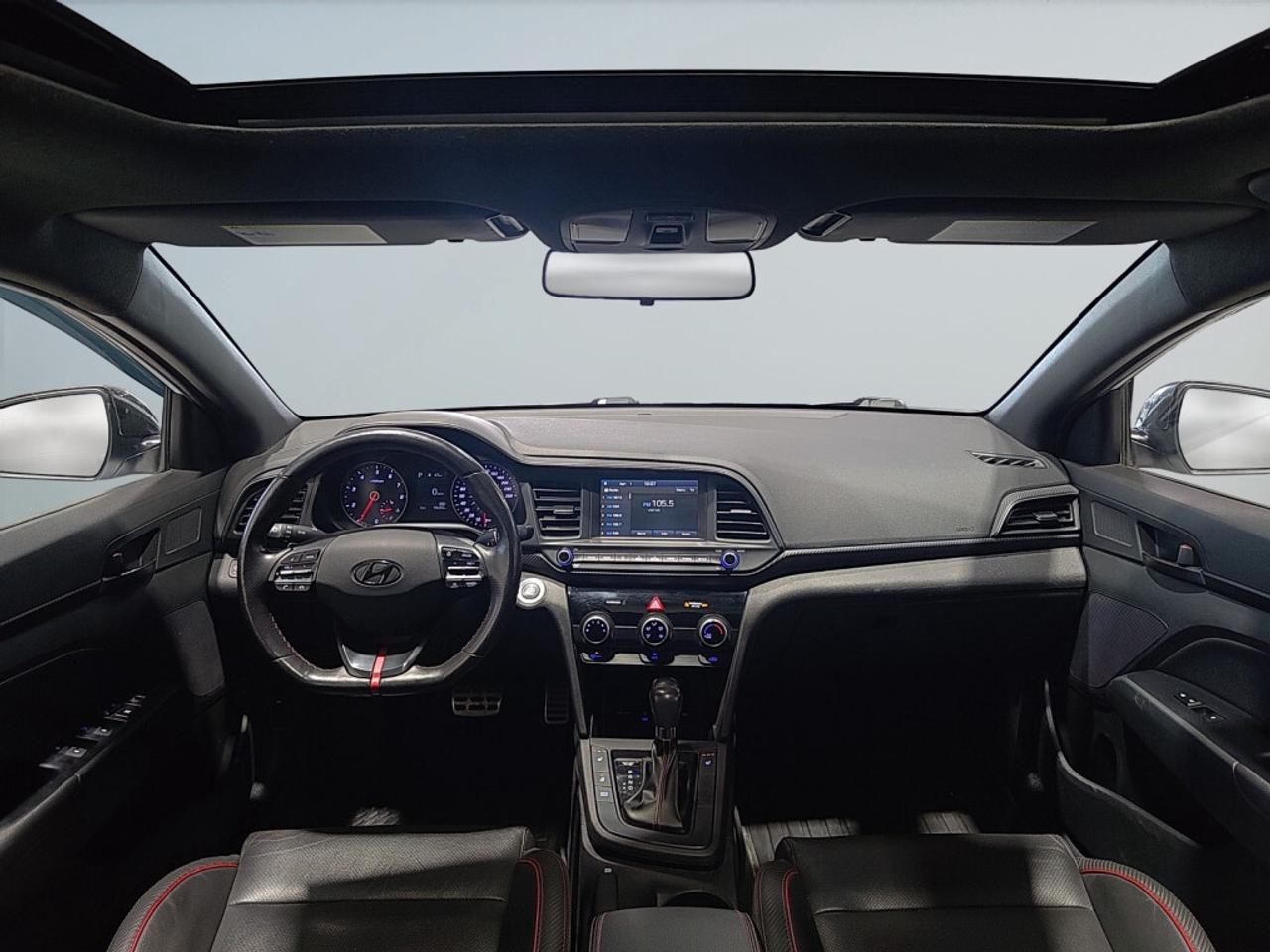 2019 Hyundai Elantra Sport / Leather / Sunroof / NAV / Lane Departure / Photo