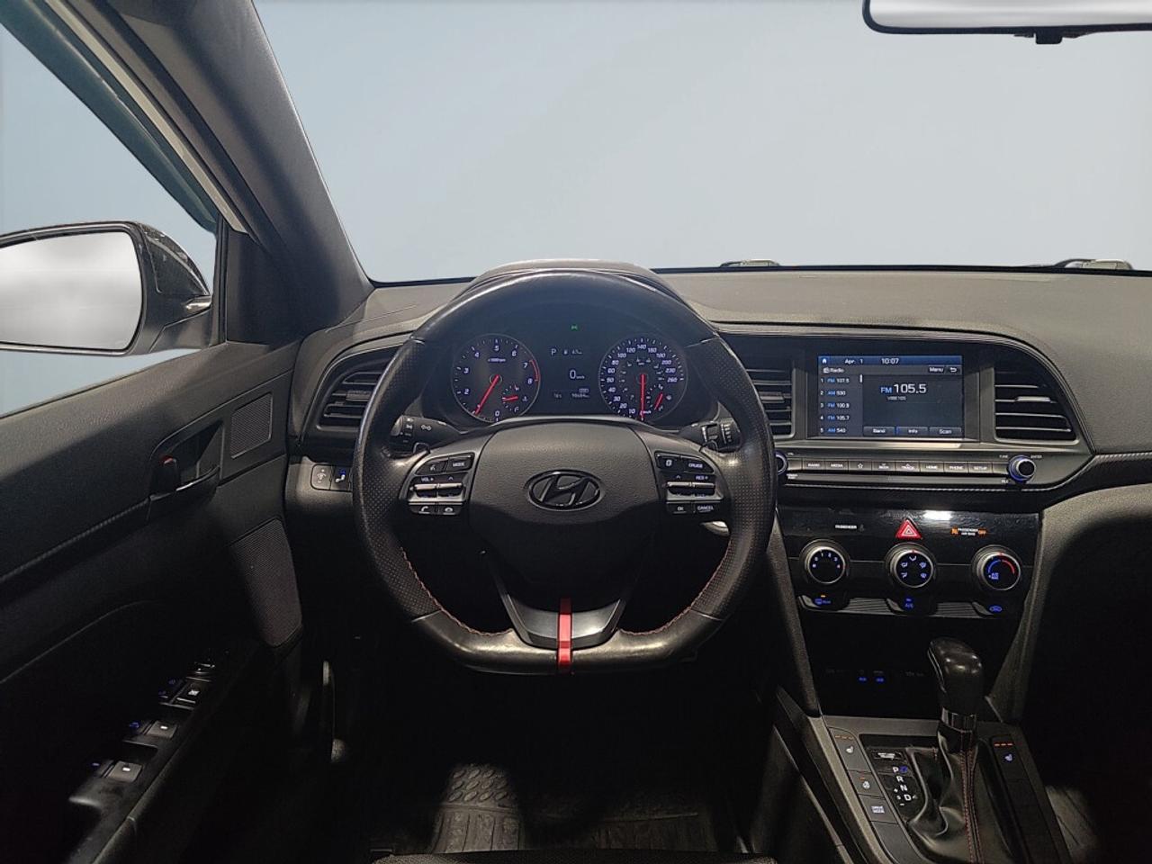 2019 Hyundai Elantra Sport / Leather / Sunroof / NAV / Lane Departure / Photo