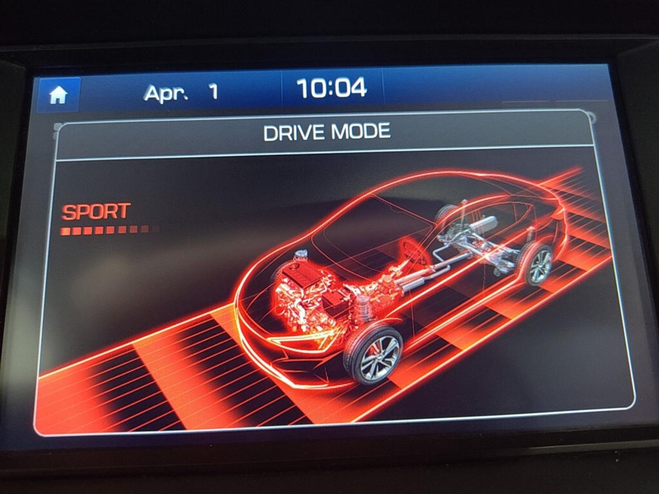 2019 Hyundai Elantra Sport / Leather / Sunroof / NAV / Lane Departure / Photo