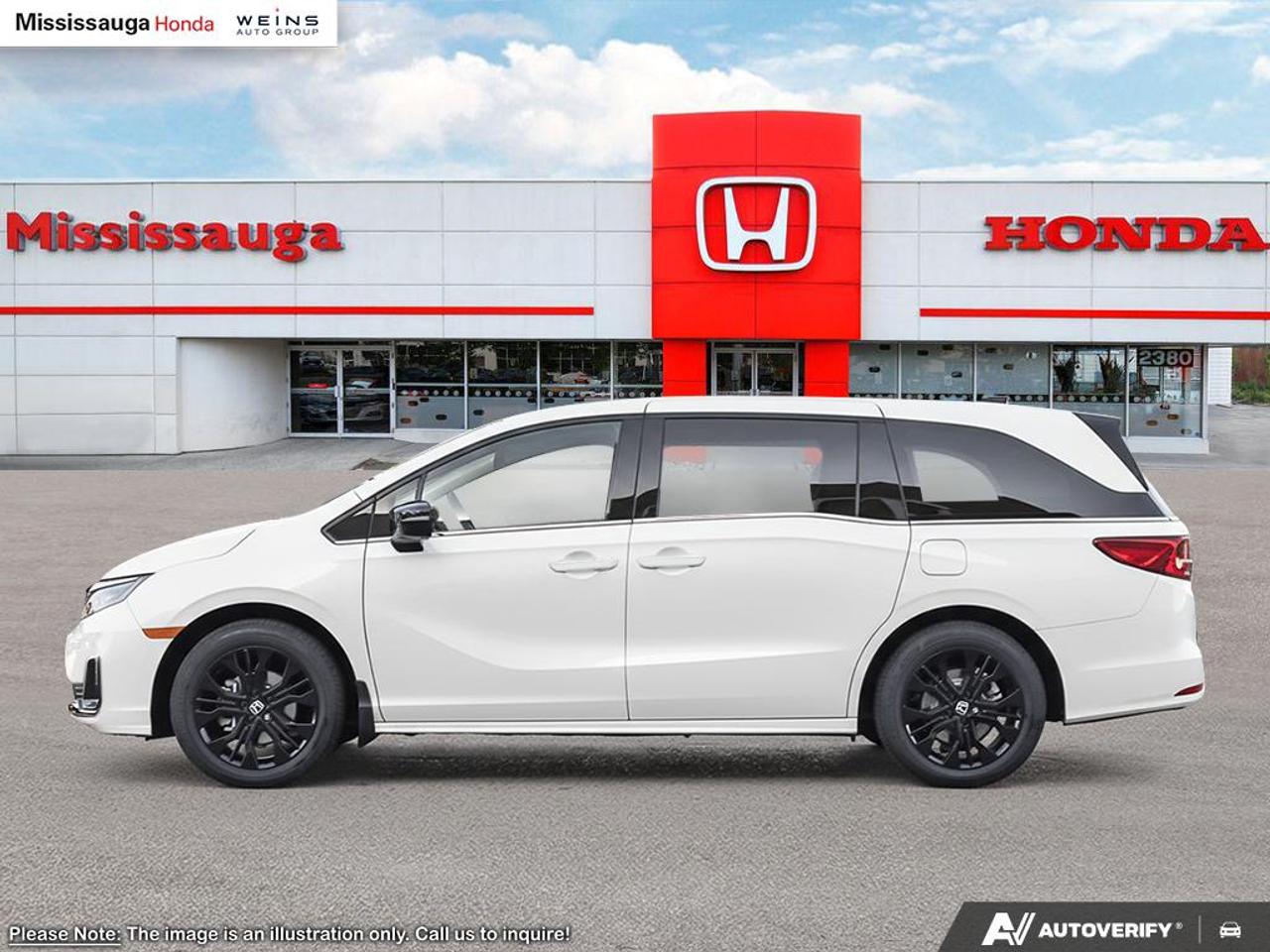 2026 Honda Odyssey Black Edition Passenger Van Photo2
