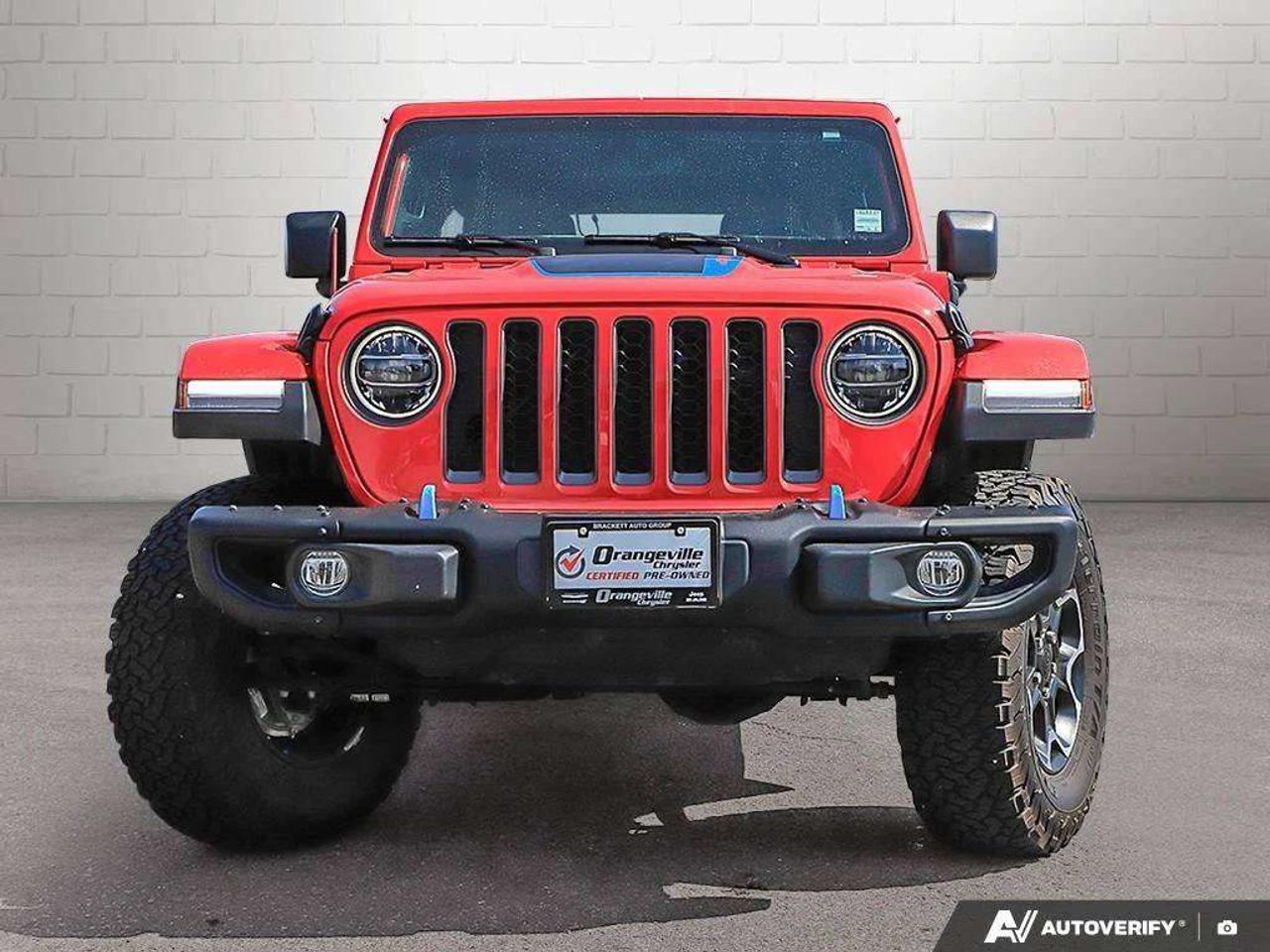 2021 Jeep Wrangler RUBICON, 4XE HYBRID, 4X4, ONE OWNER, ACCIDENT-FREE, EXTREME OFF-ROAD CAPABILITY, LOADED! Photo