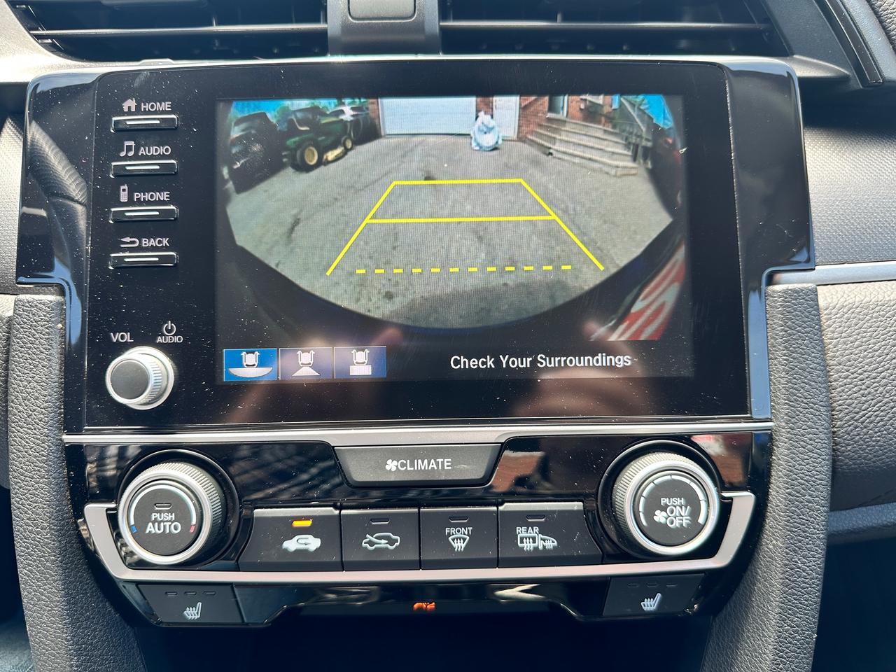 2020 Honda Civic LX HTD-Cloth FM SmartPhone DriverAssists RearCam Photo