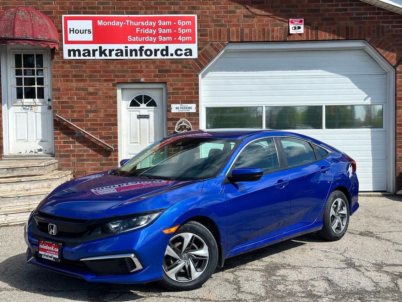 2020 Honda Civic LX HTD-Cloth FM SmartPhone DriverAssists RearCam