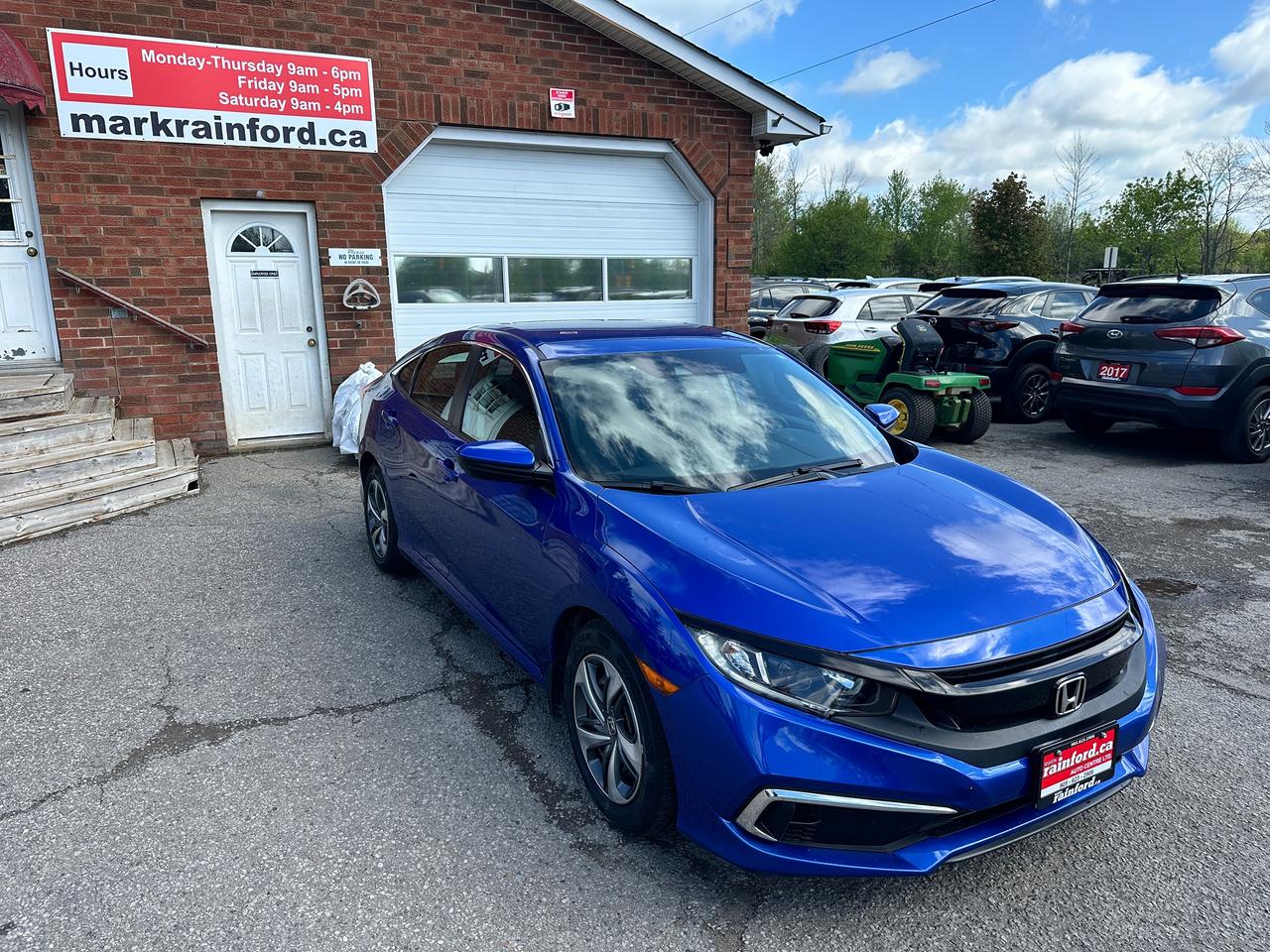 2020 Honda Civic LX HTD-Cloth FM SmartPhone DriverAssists RearCam Photo