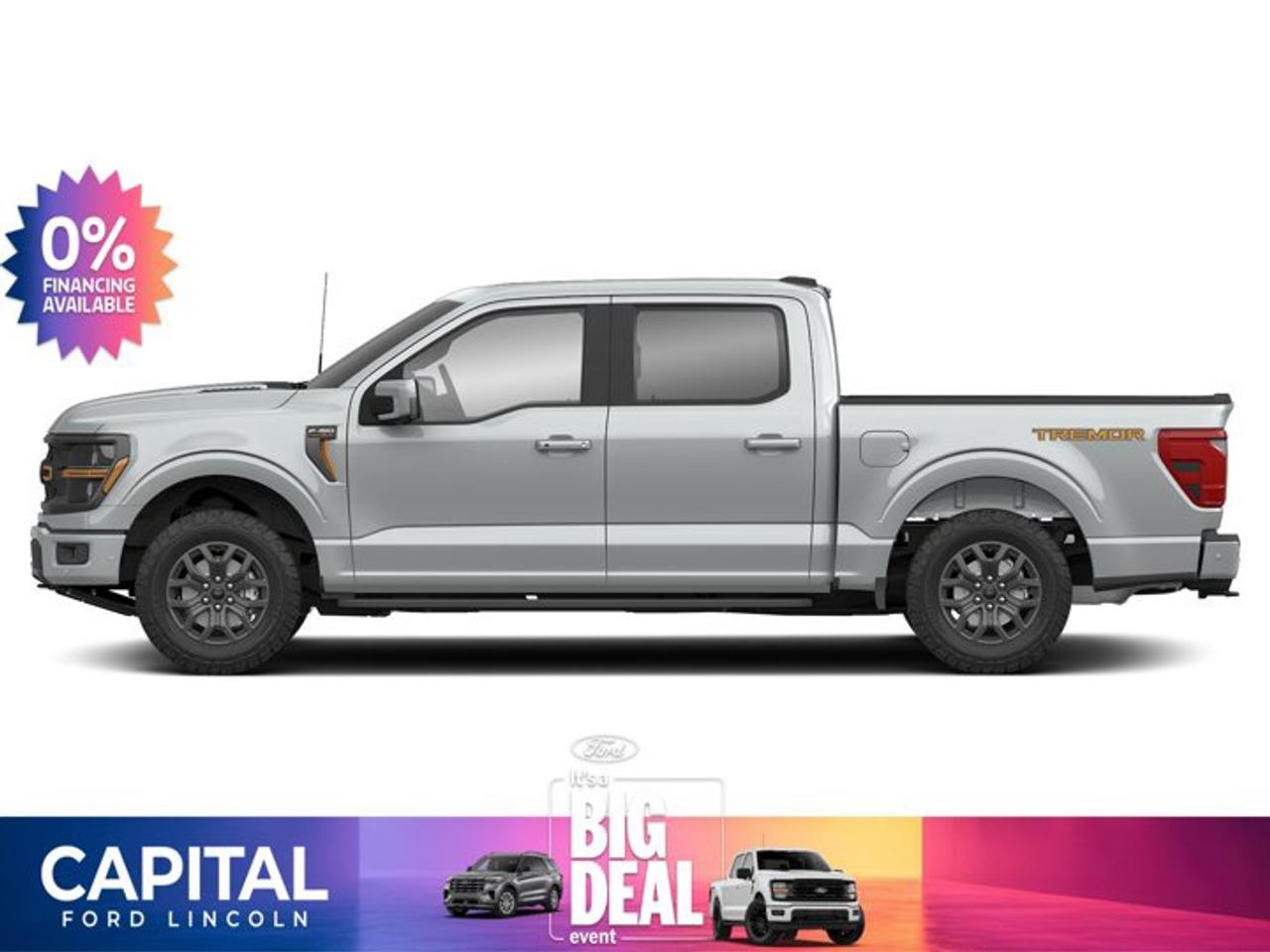 This Ford F-150 delivers a Regular Unleaded V6 3.5 L EcoBoost engine powering this Automatic transmission. TWIN PANEL MOONROOF, TRAY STYLE FLOOR LINER W/CARPET MATS, TRANSMISSION: ELECTRONIC 10-SPEED AUTOMATIC.* This Ford F-150 Features the Following Options *TOUGH BED SPRAY-IN BEDLINER, HEAD-UP DISPLAY, EQUIPMENT GROUP 402A HIGH, ENGINE: 3.5L V6 ECOBOOST, ENGINE BLOCK HEATER, BLACK, UNIQUE TREMOR LEATHER-TRIMMED BUCKET SEATS, AVALANCHE, Wheels: 18 Alloy w/Dark Matte Finish, Voice Activated Dual Zone Front Automatic Air Conditioning, Variable Intermittent Wipers.* Stop By Today *Come in for a quick visit at Capital Ford Lincoln, 1201 Pasqua St North, Regina, SK S4X 4P7 to claim your Ford F-150!Check out this vehicles pictures, features, options and specs, and let us know if you have any questions. Helping find the perfect vehicle FOR YOU is our only priority.P.S...Sometimes texting is easier. Text (or call) 306-994-3121 for fast answers at your fingertips!Dealer License #307287