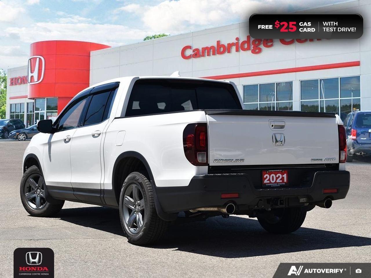 2021 Honda Ridgeline Touring POWER SUNROOF | APPLE CARPLAY™/ANDROID AUTO™ | WIRELESS CHARGING Photo
