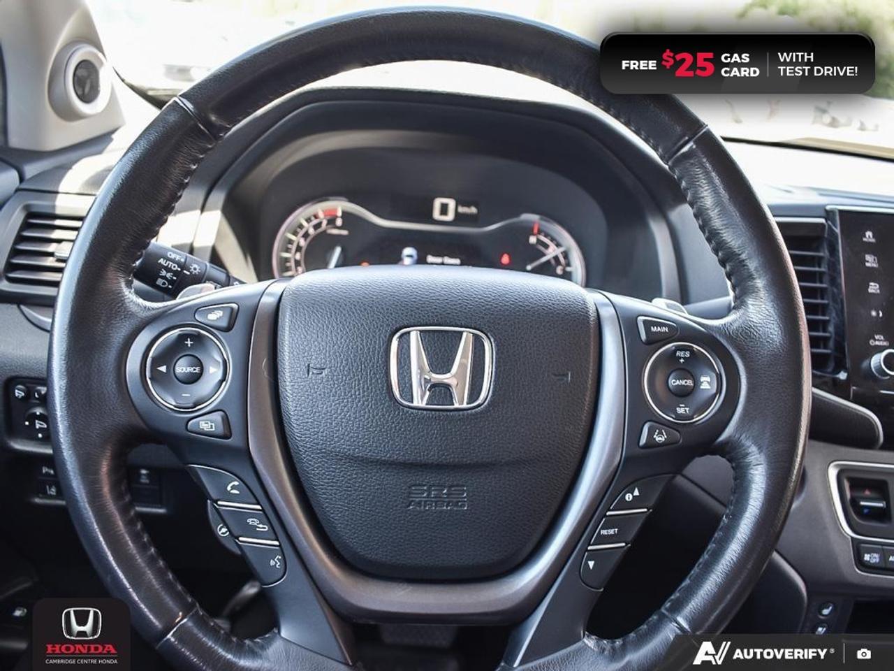 2021 Honda Ridgeline Touring POWER SUNROOF | APPLE CARPLAY™/ANDROID AUTO™ | WIRELESS CHARGING Photo