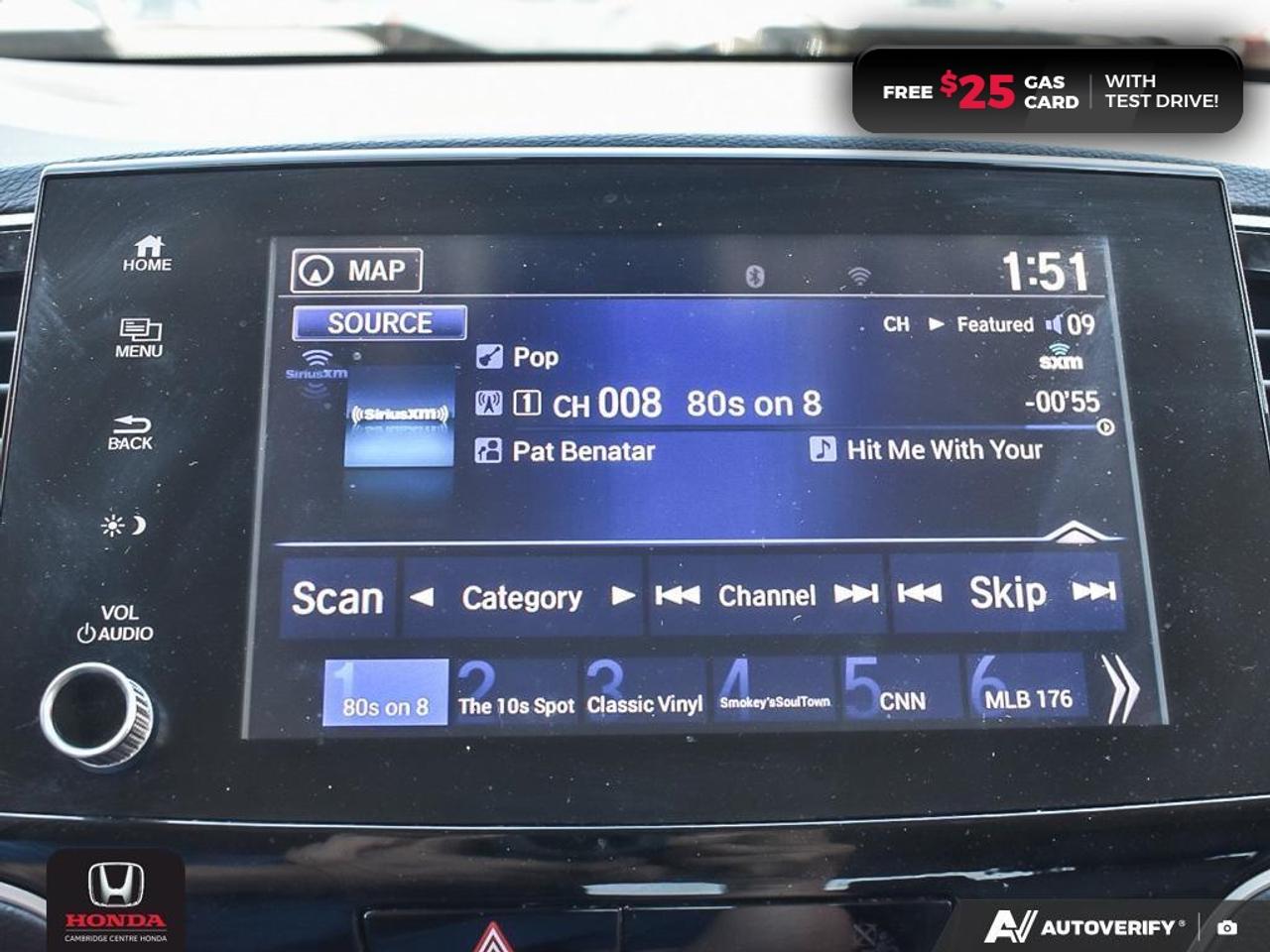 2021 Honda Ridgeline Touring POWER SUNROOF | APPLE CARPLAY™/ANDROID AUTO™ | WIRELESS CHARGING Photo
