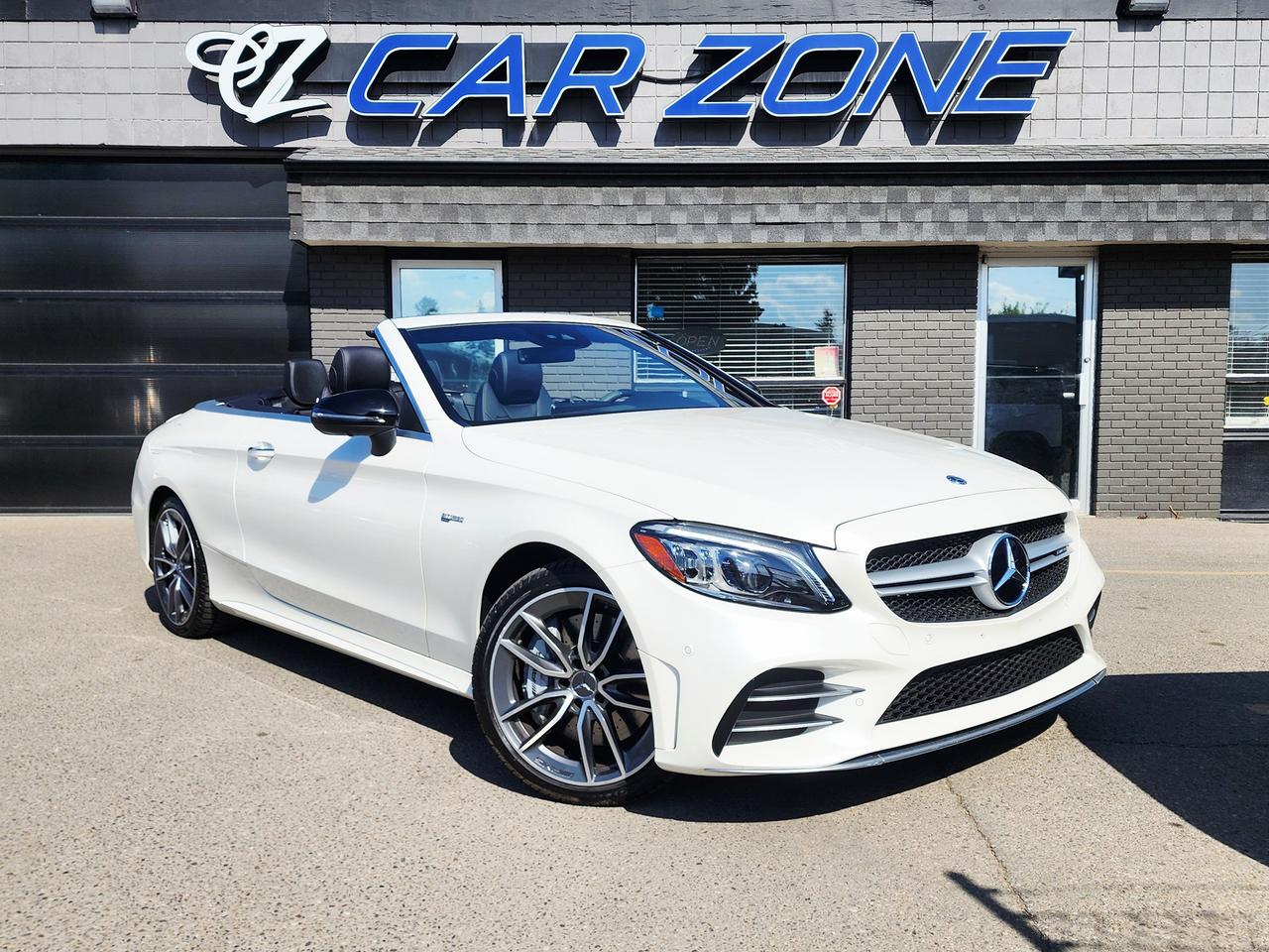 Used 2019 Mercedes-Benz C-Class C43 | AMG | 4Matic | Red-Top Cabriolet for sale in Calgary, AB