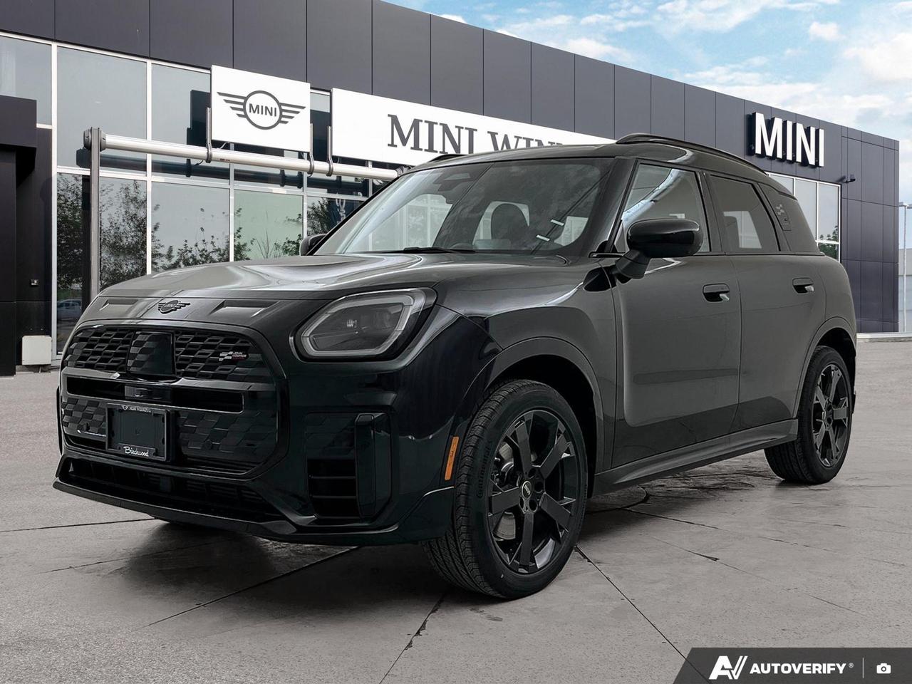 The 2027 MINI Countryman Cooper S is no ordinary compact SUV. Dressed in Midnight Black II Metallic and packing a twin-turbocharged 2.0L engine with AWD, this fully loaded Premier Line example adds the JCW Edition, Comfort Package Plus, and Adaptive Suspension  a rare combination that puts serious driving dynamics and premium comfort in one place.

- JCW Edition with JCW Sport Seats and Adaptive Suspension for a performance-tuned driving experience unique to this build
- Premier Line trim with Vescin/Cloth upholstery, active driver seat, and power front seats with 4-way lumbar and driver memory
- Body Coloured Roof (package 381) for a sleek, cohesive exterior look
- Panoramic sunroof with power sunshade  express open/close for effortless enjoyment
- Wireless Apple CarPlay and Android Auto with voice activation and steering wheel controls
- Heated front seats and dual-zone automatic climate control for year-round comfort
- Comprehensive driver assistance: Blind Spot Warning, Lane Departure Warning, Front Collision Mitigation, Rear Collision Prevention, and Park Assist with front and rear sensors
- Smart Device Remote Engine Start and Proximity Key for push-button convenience

Ready to experience this Countryman for yourself? Visit MINI Winnipeg at www.birchwoodbmw.ca to reserve it, start your purchase online, or book a test drive. Our team is happy to answer any questions and walk you through every detail of this exceptional build.
At Birchwood BMW we know that experience is everything - thats why weve been voted #1 BMW Store in Canada for Customer Satisfaction for the past 3 years.  

Visit us today and see for yourself why were the top-rated luxury dealer in Manitoba on Google. Book your appointment at 204-452-7799. Dealer Permit #9740
Dealer permit #9740