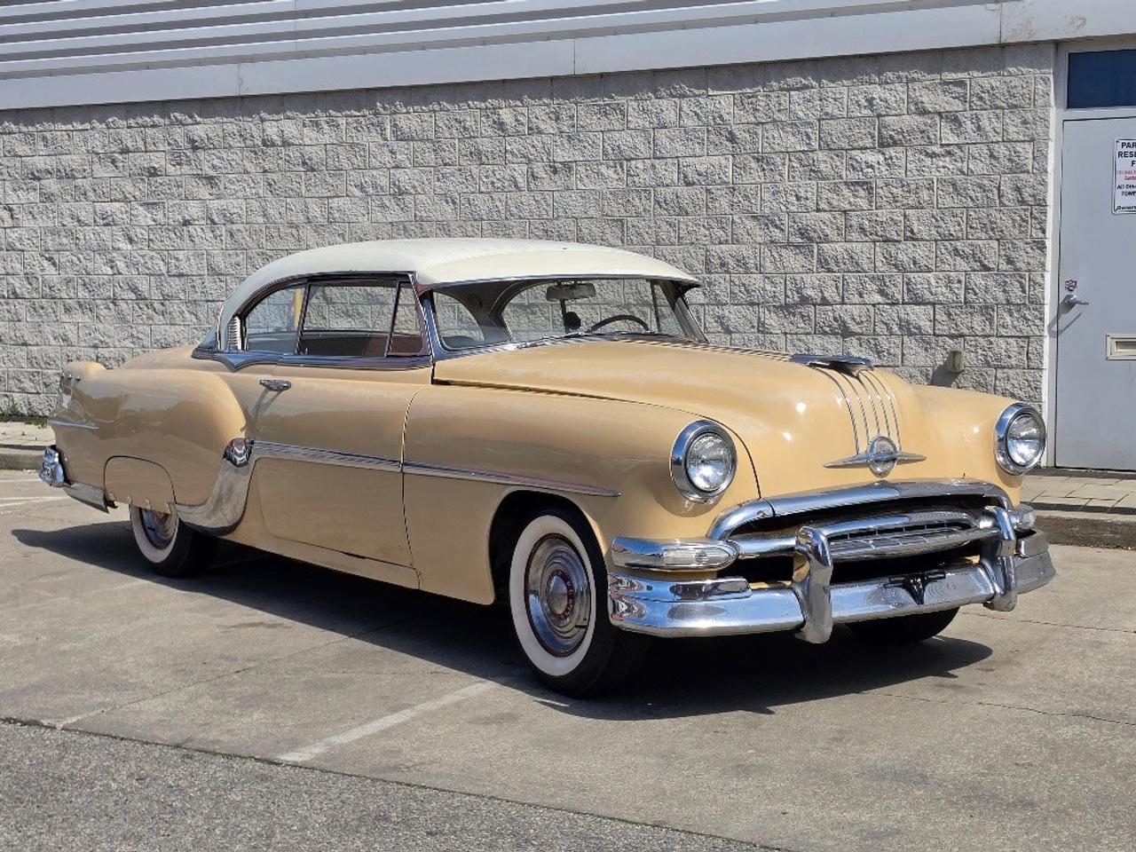 <p><strong>1954 Pontiac Chieftain  Butternut Beige Beauty with Classic Two-Tone Charm</strong></p><p>Step back in time with this stunning <strong>1954 Pontiac Chieftain</strong>, a true American classic finished in the elegant and rare <strong>Butternut Beige</strong>, complemented by a stylish <strong>two-tone interior</strong> that captures the golden era of cruising in style.</p><h3><br></h3><p>The Chieftain was Pontiacs flagship model from 1949 to 1958, symbolizing the brands postwar resurgence. By 1954, the Chieftain had become a bold statement of design and innovation, with updated body styling, increased chrome accents, and the reliable power of Pontiacs inline-eight engine. It was a car built for the open roadand for turning heads at every stoplight.</p><p><br></p><p>This 1954 Pontiac Chieftain <strong>runs and drives</strong>, but it is being sold <strong>as a restoration project</strong>. While it starts, moves, and stops, it <strong>will require mechanical, cosmetic, and interior work</strong> to bring it to full show-quality or reliable daily-driver condition.</p><p><br></p><p>THE VEHICLE THIS CAR IS SOLD AS IS. AS PER OMVIC, WE MUST WRITE This vehicle is being sold as is, unfit, not e-tested and is not represented as being in road worthy condition, mechanically sound or maintained at any guaranteed level of quality. The vehicle may not be fit for use as a means of transportation and may require substantial repairs at the purchasers expense. It may not be possible to register the vehicle to be driven in its current condition. </p><p><br></p><p><strong>Own a piece of 1950s Americana  the Chieftain isnt just a car, its a story on wheels.</strong></p><p><strong><br></strong></p><p><strong>COLISEUM AUTO SALES PROUDLY SERVING THE CUSTOMERS FOR OVER 25 YEARS! NOW WITH 2 LOCATIONS TO SERVE YOU BETTER. COME IN FOR A TEST DRIVE TODAY! <br>FOR ALL FAMILY LUXURY VEHICLES..SUVS..AND SEDANS PLEASE VISIT....<br><br>COLISEUM AUTO SALES ON WESTON <br>301 WESTON ROAD <br>TORONTO, ON M6N 3P1 <br>4 1 6 - 7 6 6 - 2 2 7 7</strong></p><span id=jodit-selection_marker_1779916645410_8408584236096459 style=line-height: 0; display: none; data-jodit-selection_marker=start></span>
