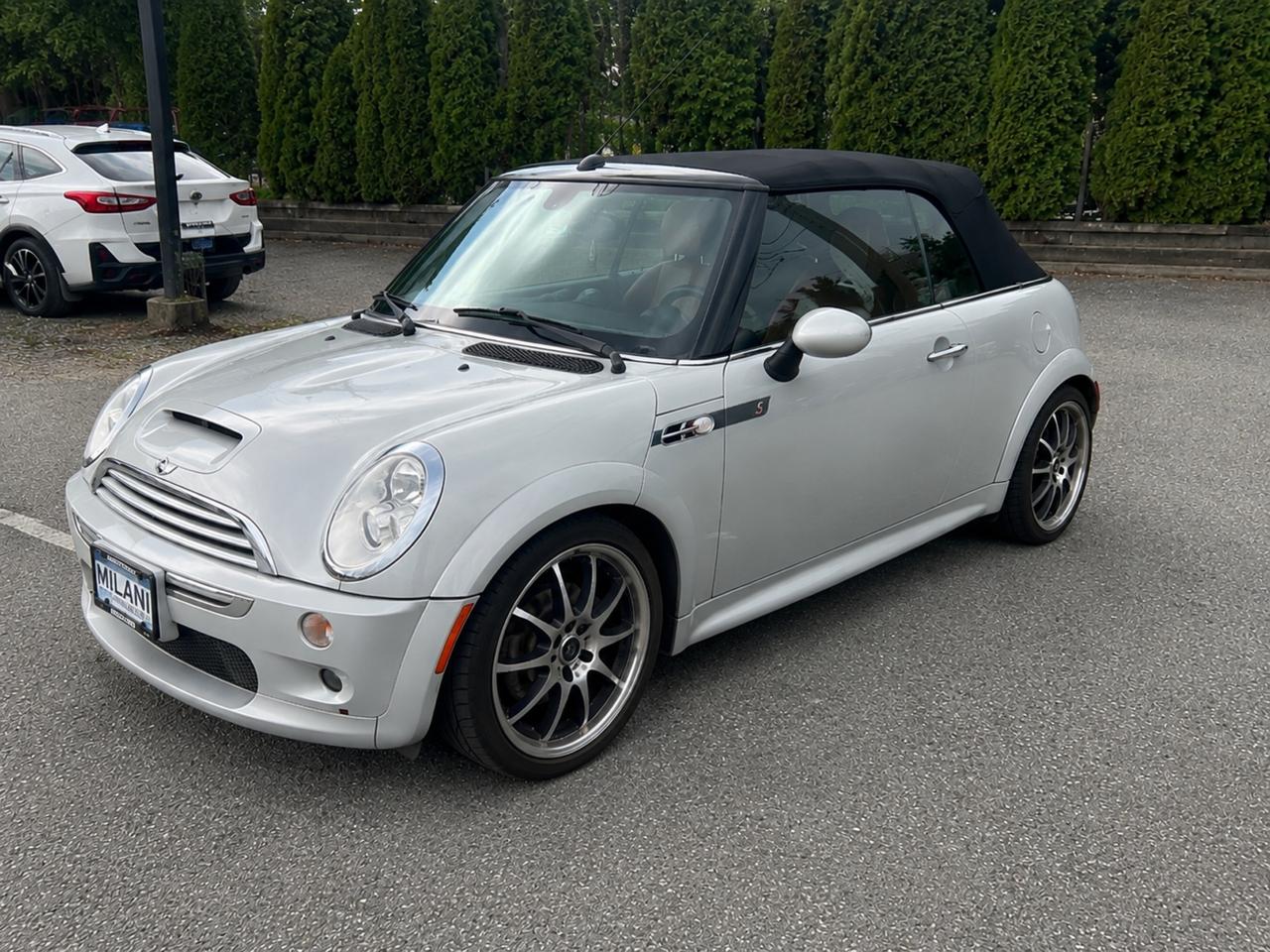 <p>&nbsp;</p><p>2008 MINI Cooper S Convertible &ndash; ONLY 55,000 KM &ndash; 1 OWNER &ndash; NO ACCIDENTS!</p><p><br><br><br><br><br></p><p>Rare opportunity to own an exceptionally low kilometre 2008 MINI Cooper S Convertible finished in classic white with sporty styling and legendary MINI performance.</p><p><br><br><br><br><br></p><p>This is not your average MINI &mdash; this is a 1 owner, accident-free example with only approximately 55,000 km and outstanding overall condition. The powerful S model delivers a fun, sporty driving experience while the power convertible top lets you enjoy sunny BC days in style.</p><p><br><br><br><br><br></p><p>The convertible top has already been professionally repaired and is functioning properly, giving the next owner peace of mind.</p><p><br><br><br><br><br></p><p>Features include:</p><p><br><br><br><br><br></p><p>✔ Sporty Cooper S Performance</p><p>&nbsp;</p><p>✔ Power Convertible Top</p><p>&nbsp;</p><p>✔ Premium Alloy Wheels</p><p>&nbsp;</p><p>✔ Low Original Kilometres</p><p>&nbsp;</p><p>✔ 1 Owner Vehicle</p><p>&nbsp;</p><p>✔ Clean No-Accident History</p><p>&nbsp;</p><p>✔ Fun, Fuel Efficient & Easy to Park</p><p>&nbsp;</p><p>✔ A True Summer Cruiser & Future Classic</p><p><br><br><br><br><br></p><p>Finding an S Convertible with this kind of history and mileage is becoming extremely difficult. If you&rsquo;ve been looking for a clean, low-km MINI that stands out from the crowd, this one deserves a look.</p><p><br><br><br><br><br></p><p>Price: $12,590 + $395 Documentation Fee</p><p><br><br><br><br><br></p><p>Estimated Payments:</p><p>&nbsp;</p><p>$0 Down OAC &ndash; Approx. $78 Bi-Weekly @ 7.99% over 48 Months OAC</p><p>&nbsp;</p><p>(All payments are estimates and subject to credit approval.)</p><p><br><br><br><br><br><br><br></p><h3>Why Buy From Milani Auto Sales?</h3><p><br><br><br><br><br><br><br></p><p>✔ Serving Burnaby for Over 30 Years</p><p>&nbsp;</p><p>✔ 4.9★ Google Rated Dealer</p><p>&nbsp;</p><p>✔ Fully Inspected Vehicles</p><p>&nbsp;</p><p>✔ FREE 90-Day / 3,000 KM Powertrain Warranty Included</p><p>&nbsp;</p><p>✔ Upgrade to 12/24/36 Month Lubrico Coverage Available</p><p>&nbsp;</p><p>✔ Ask Us How To Customize Your Warranty Coverage To Fit Your Budget</p><p><br><br><br><br><br></p><p>Trades Welcome / Paid For or Not</p><p><br><br><br><br><br></p><p>Milani Auto Sales &ndash; Where Great Vehicles and Great Financing Come Together!</p><p>&nbsp;</p><p>View full details & CARFAX at <a href=www.milani.biz>www.milani.biz</a></p><p><br><br><br><br><br><br><br></p>