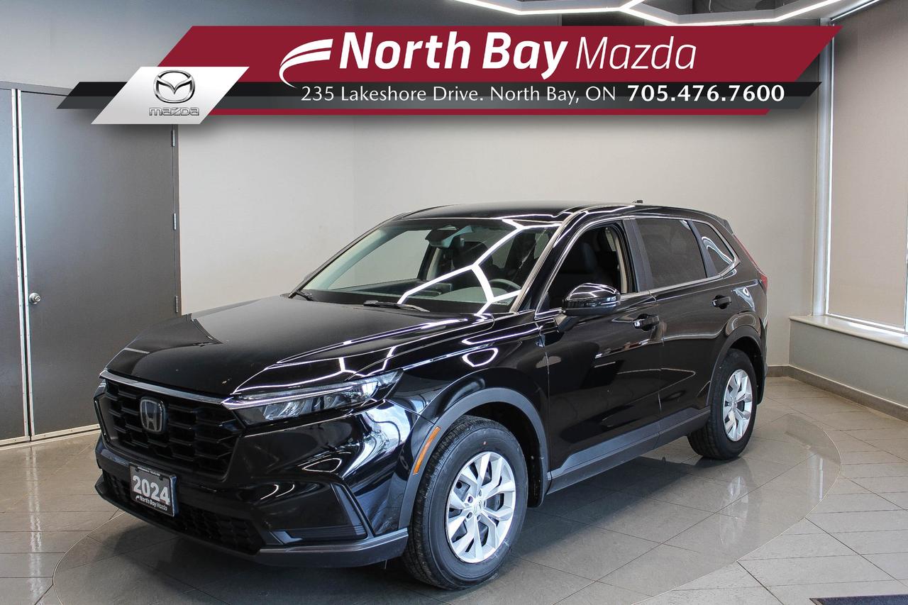 Used 2024 Honda CR-V LX-B CLOTH UPHOLSTERY - HEATED FRONT SEATS - CLEAN CARFAX! for sale in North Bay, ON