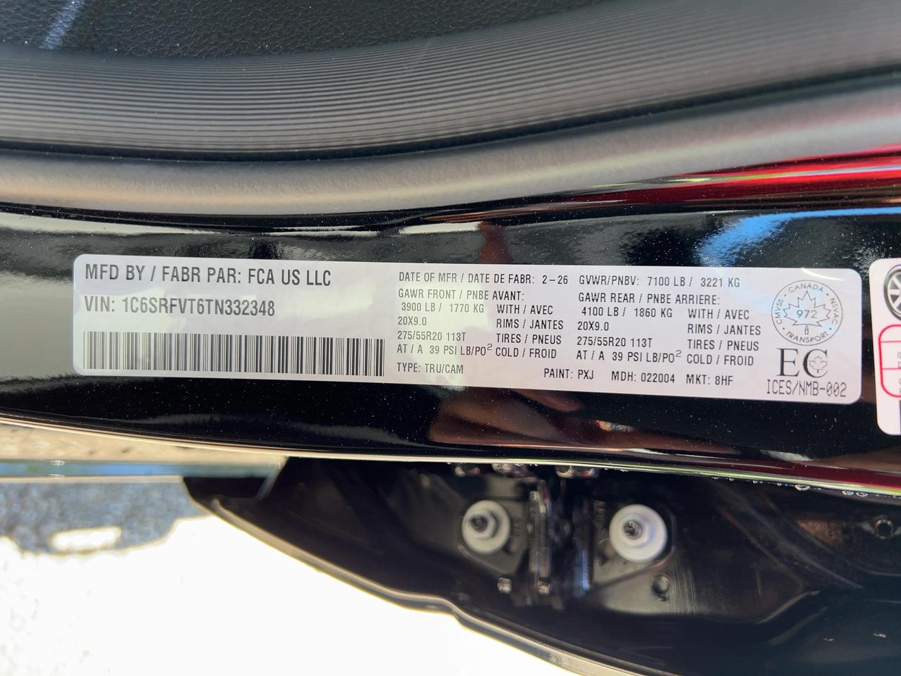 2026 RAM 1500 SPORT | Sport Hood | HEMI 3.92 | Pano Roof | Lvl1 Photo