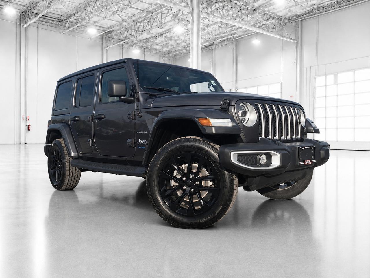 2021 Jeep Wrangler 4xe Sahara PHEV |SkyTop |Adv Safety |SaddleLeather 4X4 Photo
