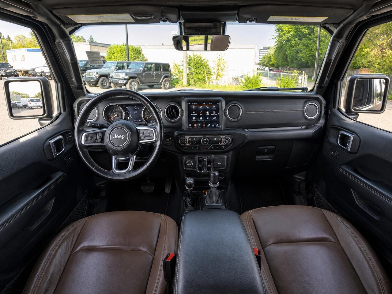 2021 Jeep Wrangler 4xe Sahara PHEV |SkyTop |Adv Safety |SaddleLeather 4X4 Photo