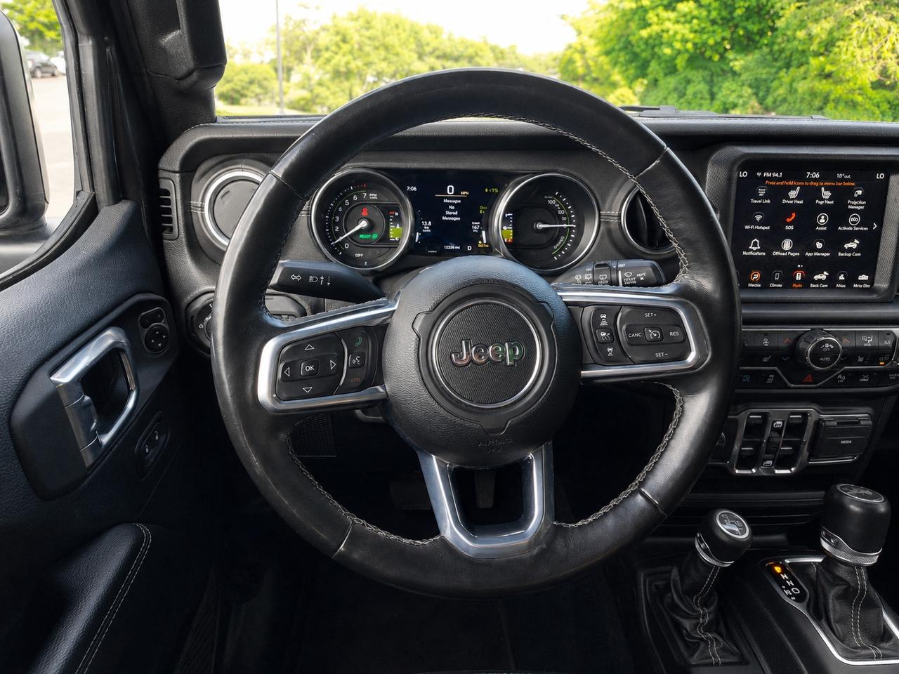 2021 Jeep Wrangler 4xe Sahara PHEV |SkyTop |Adv Safety |SaddleLeather 4X4 Photo