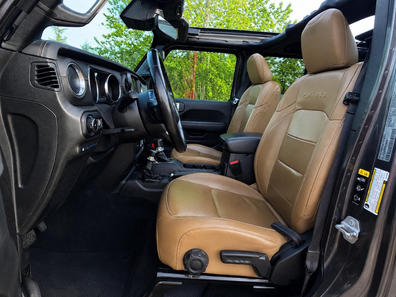 2021 Jeep Wrangler 4xe Sahara PHEV |SkyTop |Adv Safety |SaddleLeather 4X4 Photo
