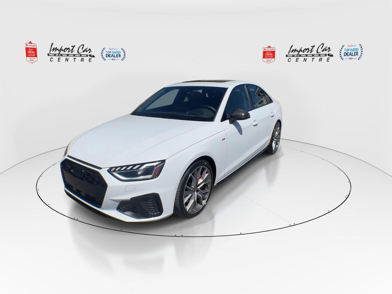 2024 Audi A4 45 Technik LEATHER, ROOF, HUDS, NAV, HTD. & VENTED Photo