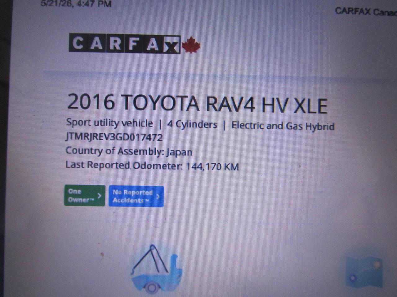 2016 Toyota RAV4 AWD 4dr XLE (Natl) Photo