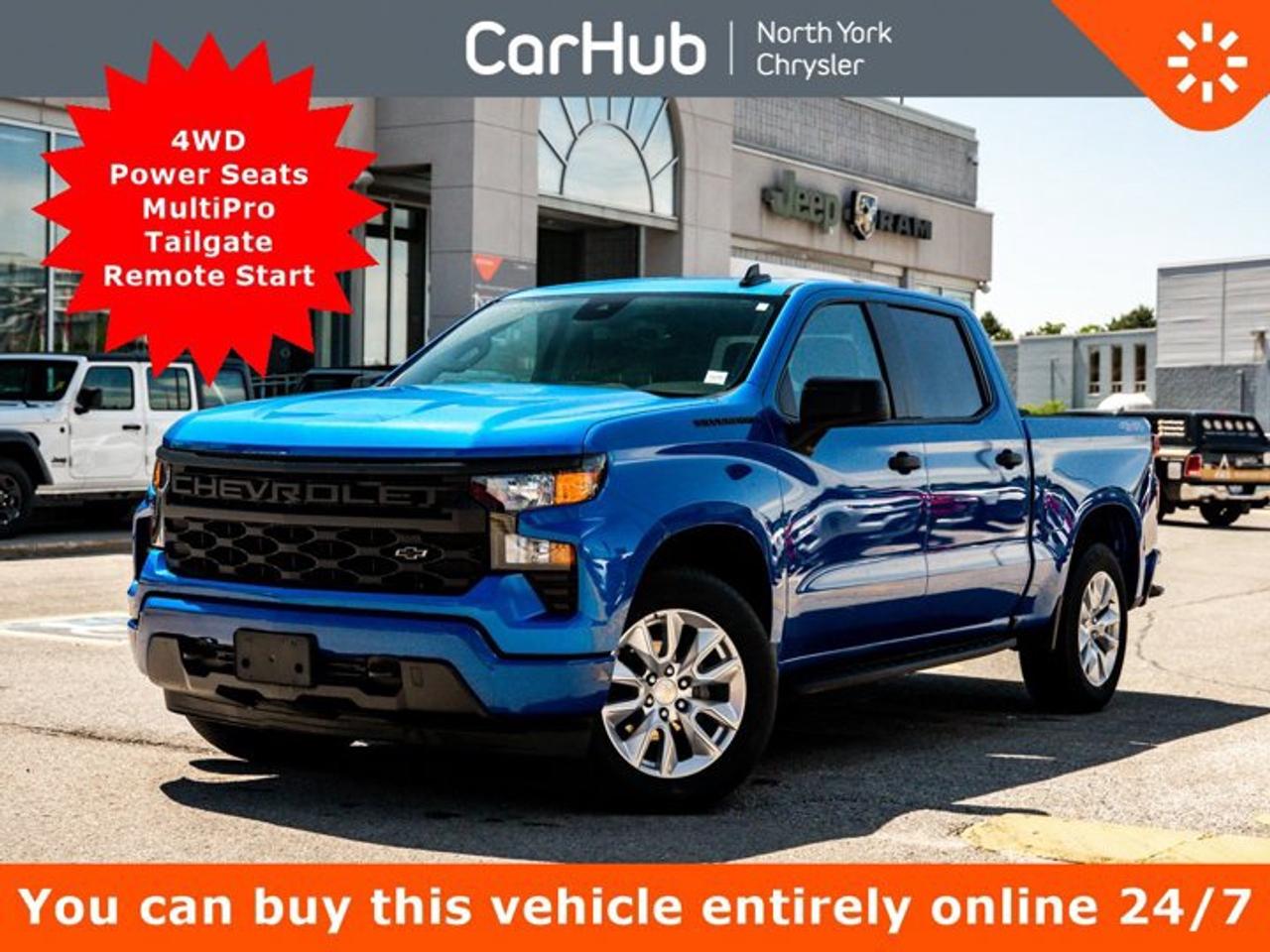 2024 Chevrolet Silverado 1500 4WD 147" Custom Power Seats MultiPro Tailgate Remote Start Photo0