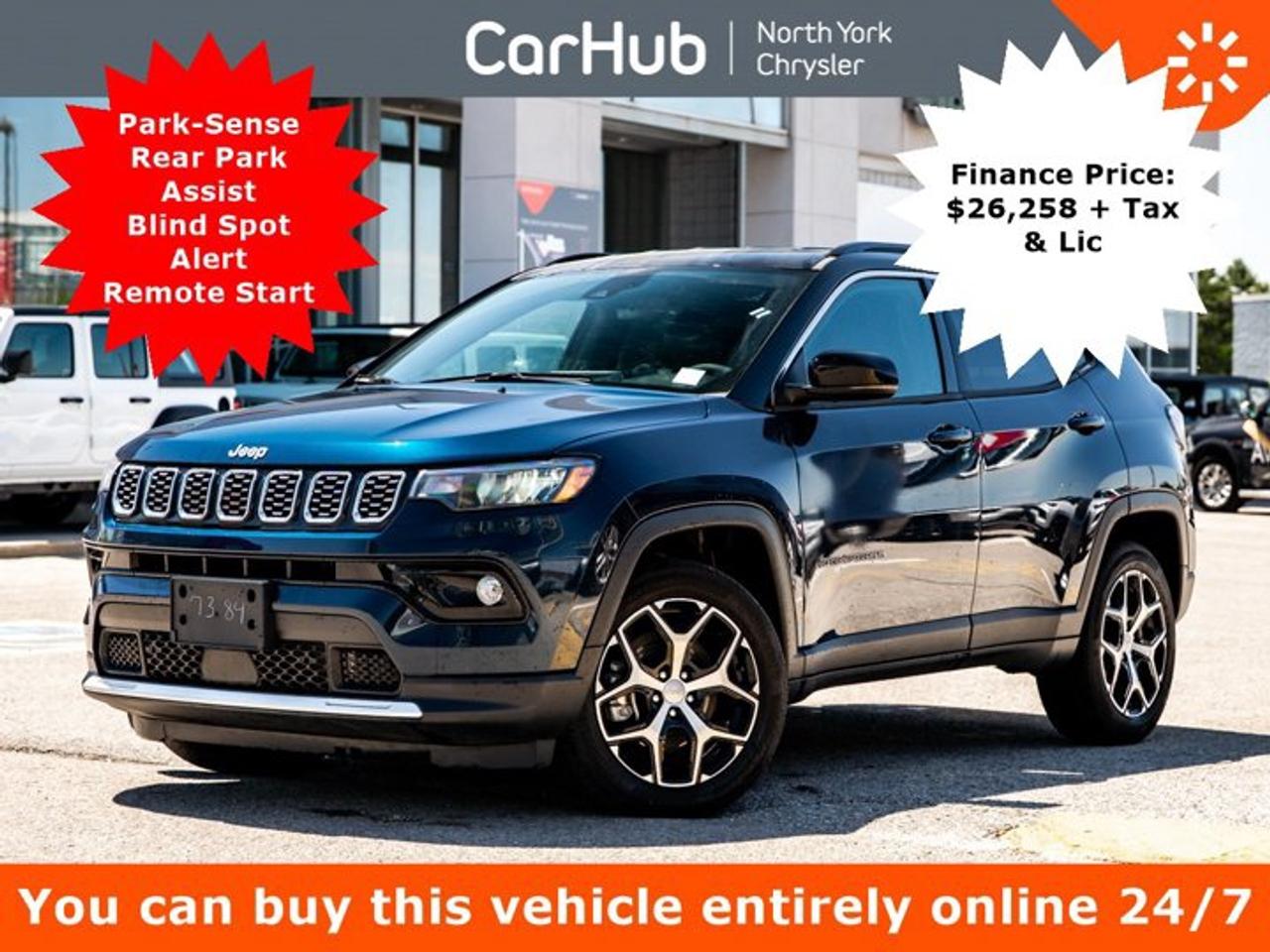 2024 Jeep Compass Limited 2.0L Turbocharged | Heated Seats | Heated Steering Wheel | Remote Start Photo