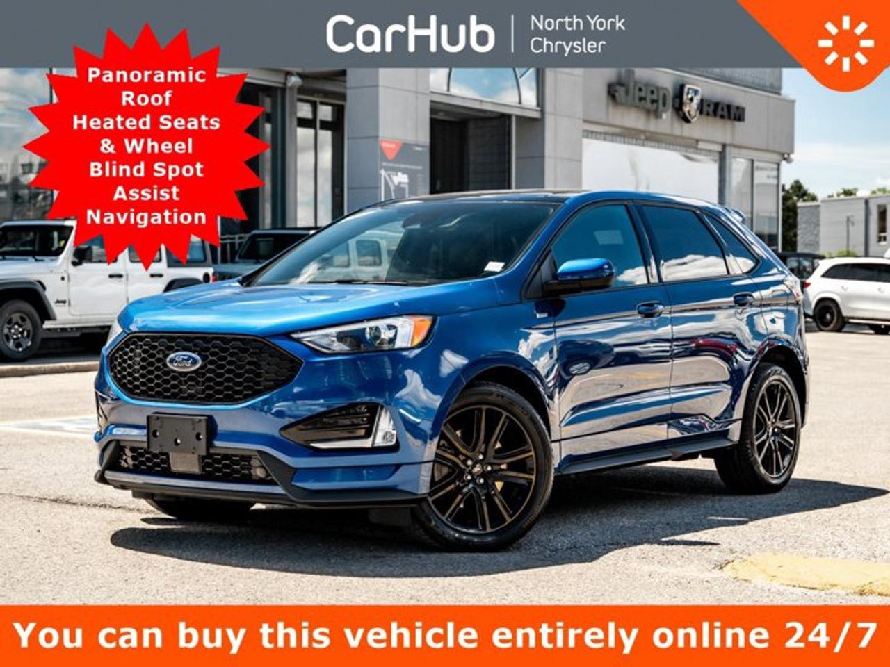 2021 Ford Edge ST Line AWD Panoroof Heated Seats & Wheel Blind Spot Lane Keep Assist Photo0