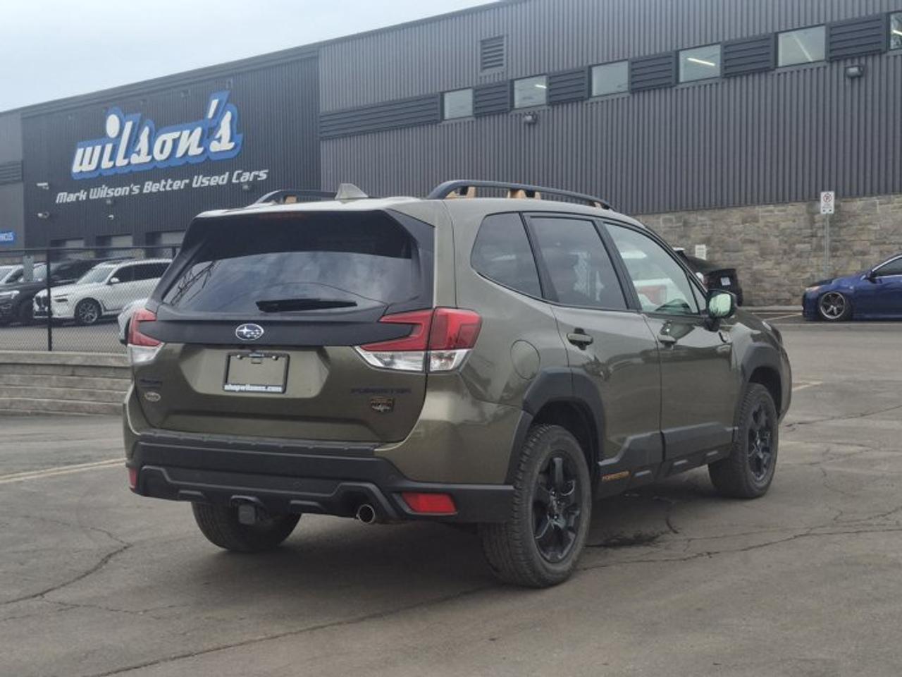 2023 Subaru Forester Wilderness AWD | Leather | Sunroof | Adaptive Cruise | Heated Wheel + Seats | Power Seat | and More! Photo