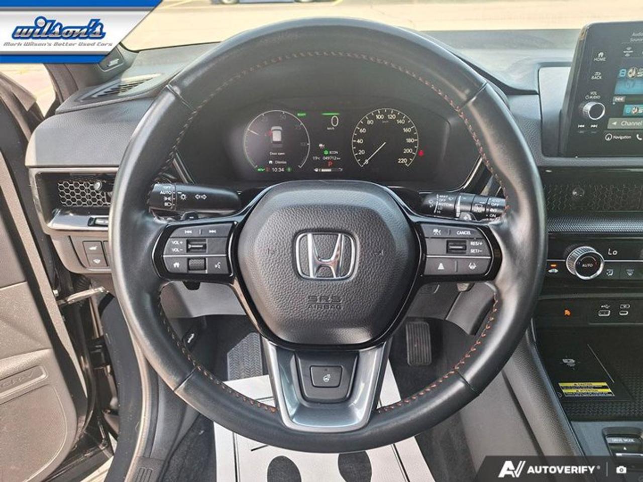2024 Honda CR-V Hybrid Touring AWD | Leather | Sunroof | Nav | Bose | Adaptive Cruise | Heated Wheel + Seats | and More ! Photo