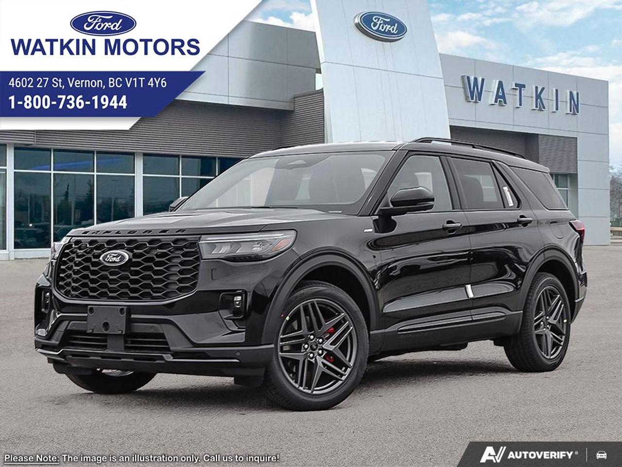 New 2026 Ford Explorer ST-Line for sale in Vernon, BC