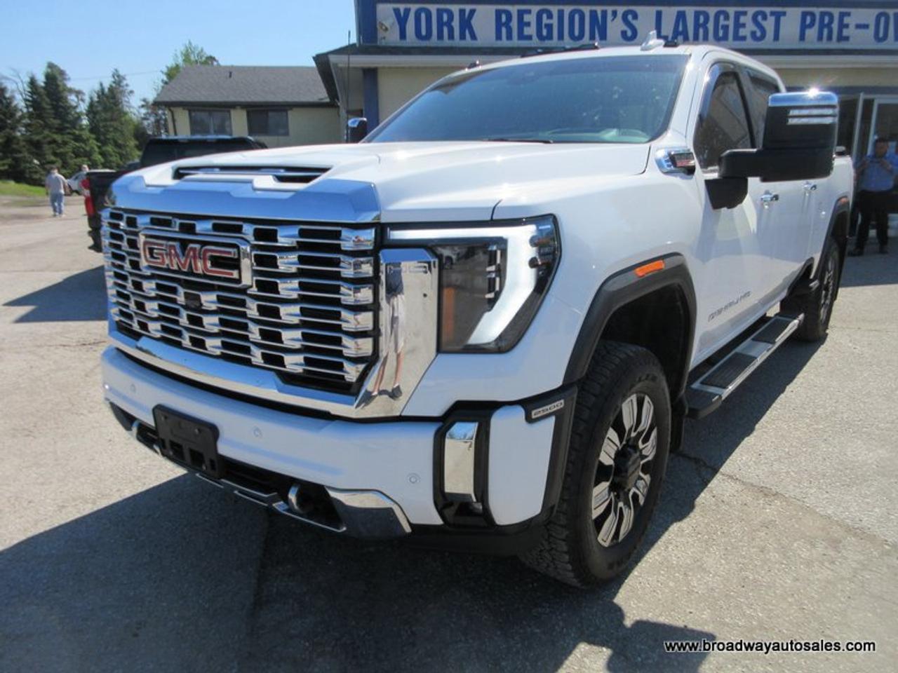 2024 GMC Sierra 2500 3/4 TON DENALI-PACKAGE 5 PASSENGER 6.6L - DURAMAX.. 4X4.. CREW-CAB.. 6.6-FOOT-BOX.. POWER SUNROOF.. LEATHER.. HEATED/AC SEATS.. POWER MIRRORS..