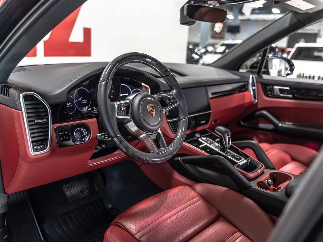 2020 Porsche Cayenne Premium Package|21 Spyder Design Wheels|Carbon Steering|Only 12,000KM Photo