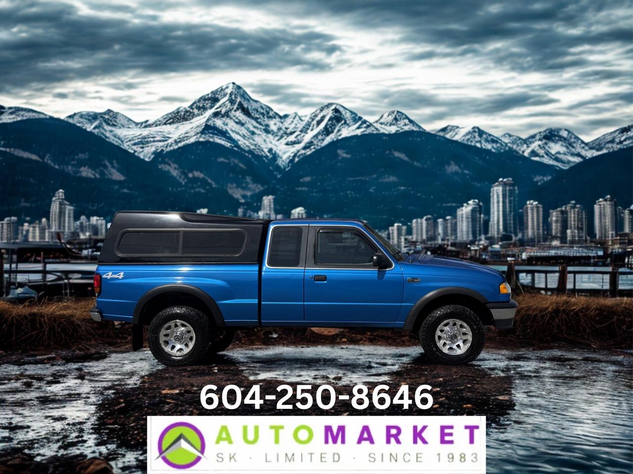 Used 1999 Mazda B-Series B4000 B4000 EXT CAB 4x4 SE 4WD BEAUTIFUL! MAKE ROOM FOR SKYTRAIN SALE! for sale in Langley, BC